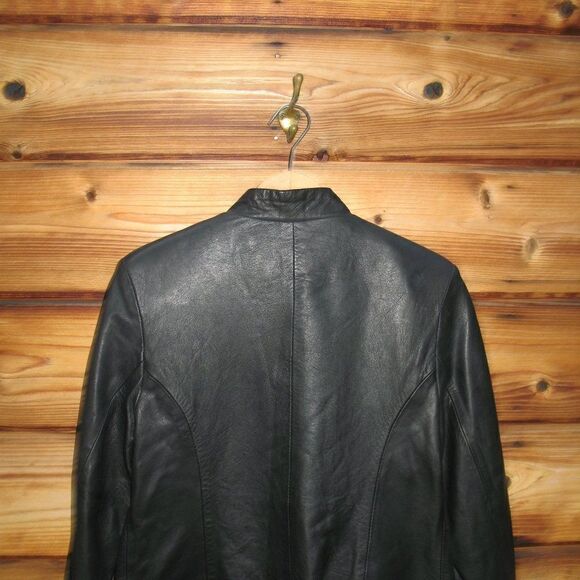 Black Leather Jacket  - Picture 5 of 6